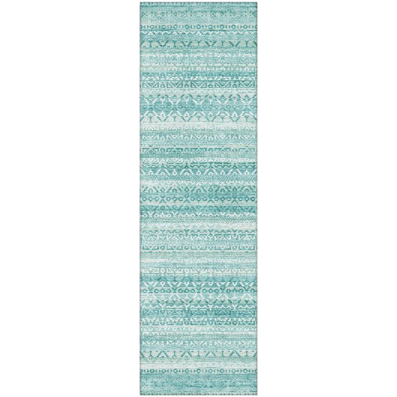 Premium Washable Super Soft Boho Stripes Mayfield Rug