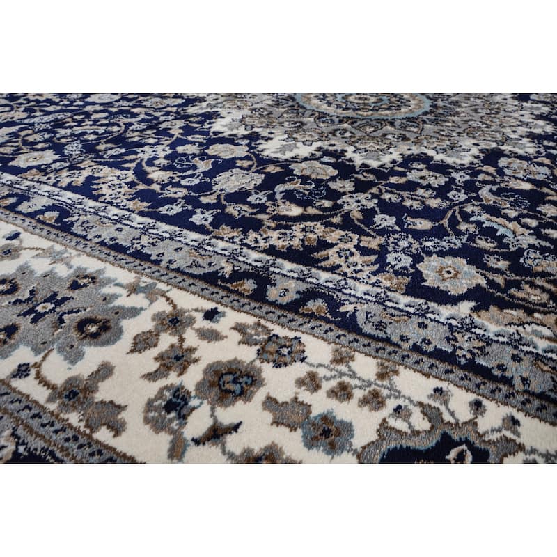 Master Collection Floral Transitional Area Rug
