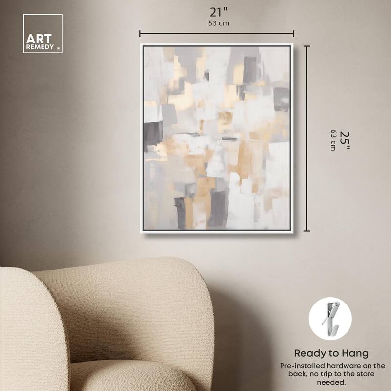 Dissolving Brilliance I Canvas by Art Remedy