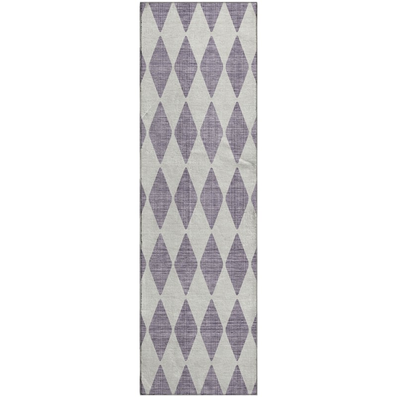 Premium Washable Super Soft Modern Diamond Mayfield Rug