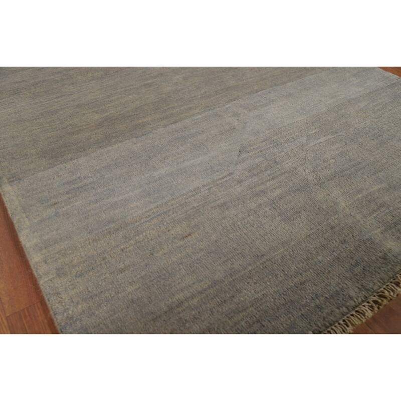 Modern / Contemporary Gabbeh Oriental Foyer Rug Handmade Wool Carpet - 3'4"x 4'11"