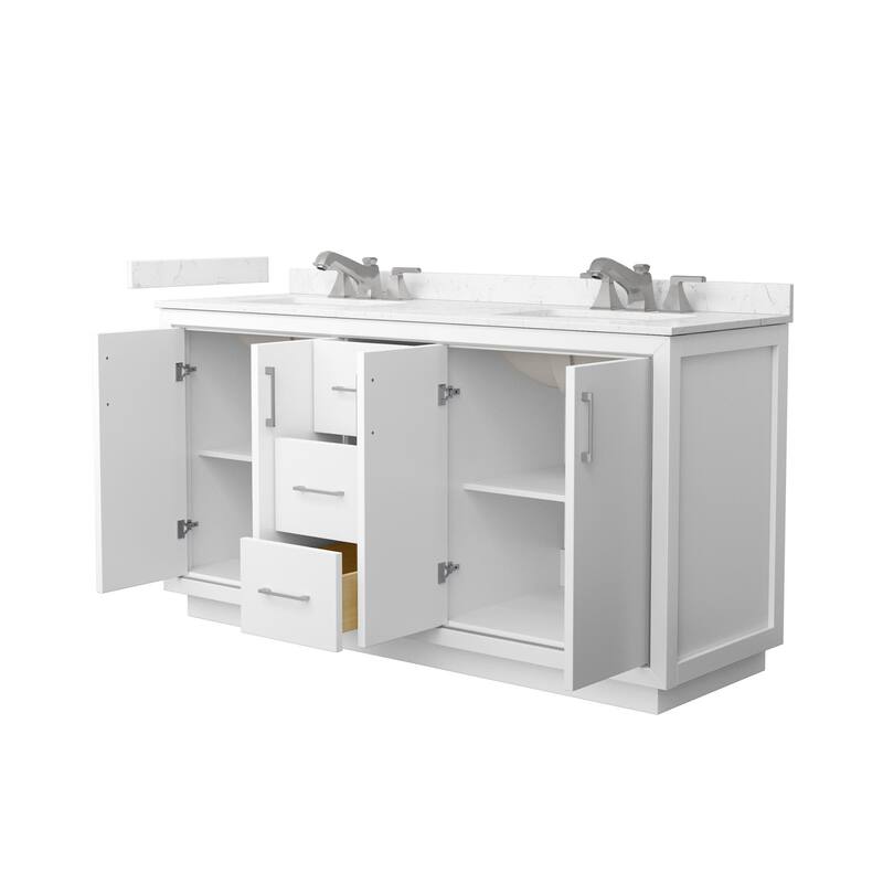 Wyndham Collection WCF1111-66D-VCA-US3MXX Icon 66" Free Standing