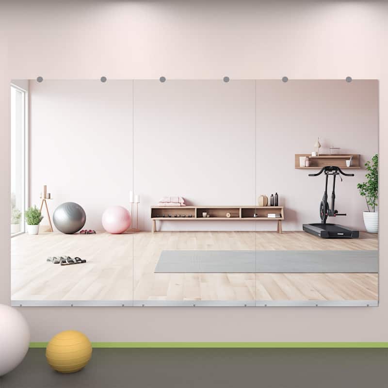 Wall Mirror Home Gym Mirror Dance Studio Mirror Tempered Glass Mirror