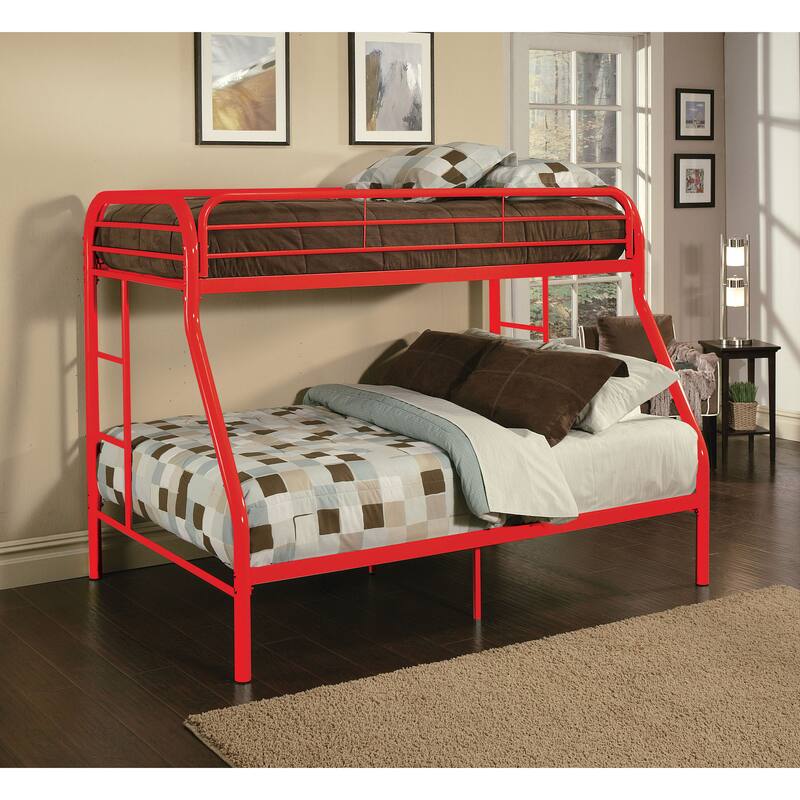 Keane Twin/Full Bunk Bed with Build-In Ladder