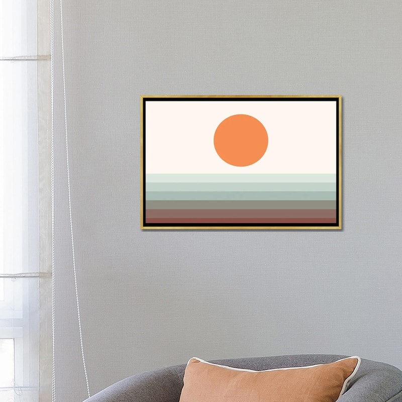 iCanvas "Sunseeker XVIA" by The Old Art Studio Framed Canvas Print