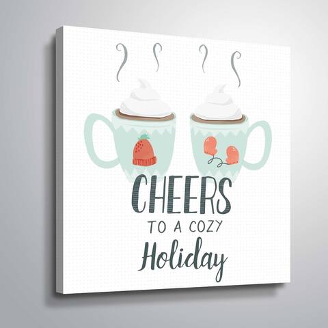 ArtWall Cheers Gallery Wrapped Canvas