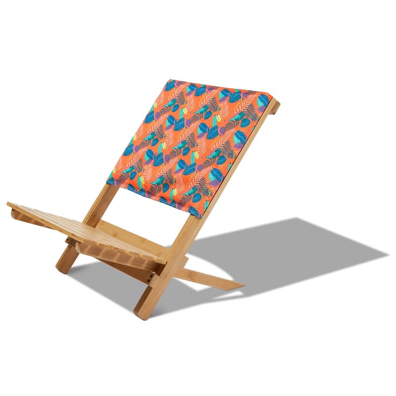 Duck Covers Bamboo Beach Chair - Pool Party