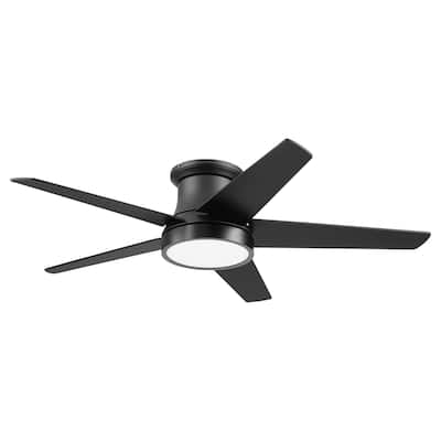 52" Honeywell Tynesdale Contemporary Ceiling Fan with Color Changing Light, Remote Control - 52 Inches