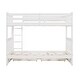 preview thumbnail 12 of 64, Space-Saving Twin over Twin Bunk Bed with Ladders & Storage Drawers