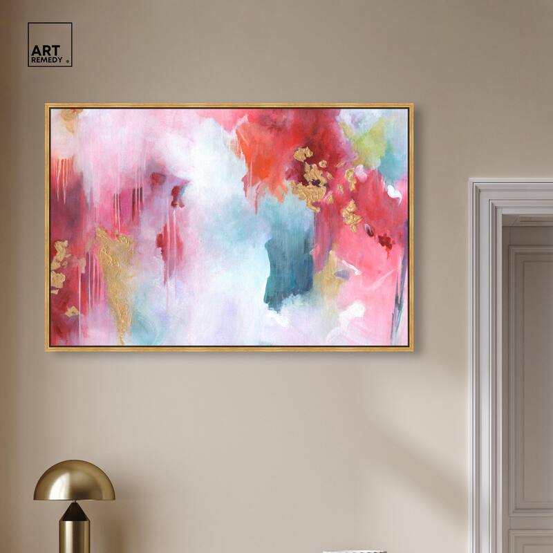 Rolling in Love Canvas by Art Remedy