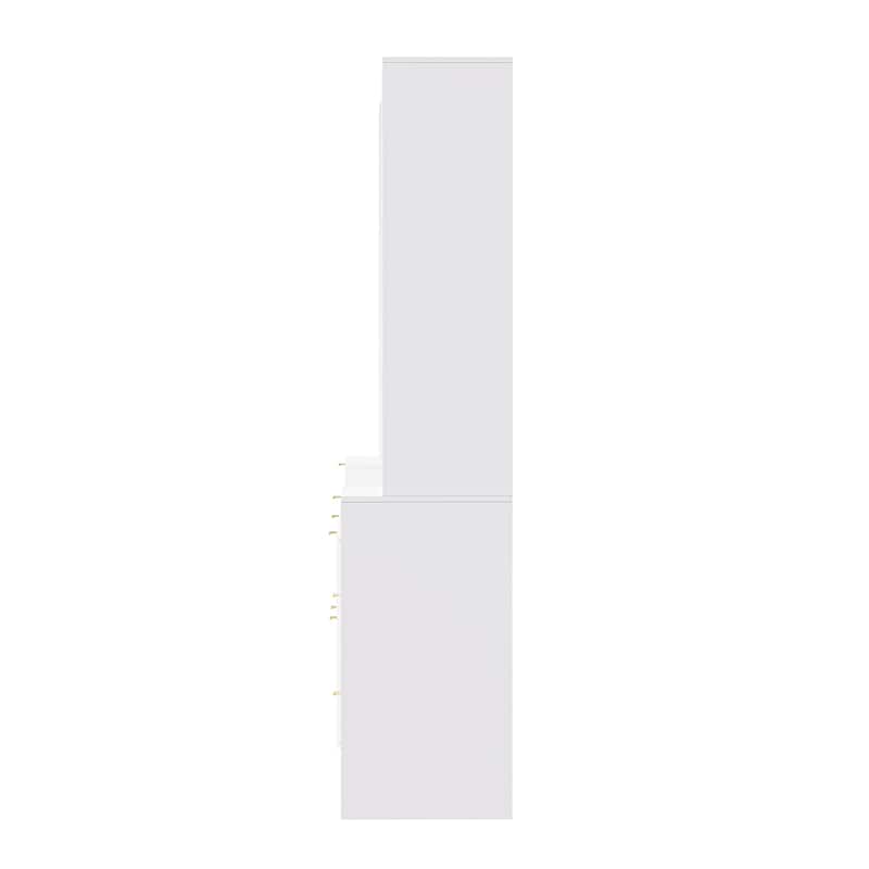 4-Piece Entertainment Wall Unit for TVs Up to 70" - 112.5" D x 16.9" W x 78.7" H