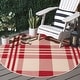 preview thumbnail 134 of 186, SAFAVIEH Courtyard Jolene Plaid Indoor/ Outdoor Waterproof Patio Backyard Rug