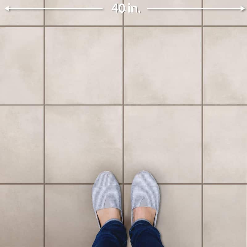 Merola Tile Bari Sand 12-7/8" x 12-7/8" Porcelain Floor and Wall Tile