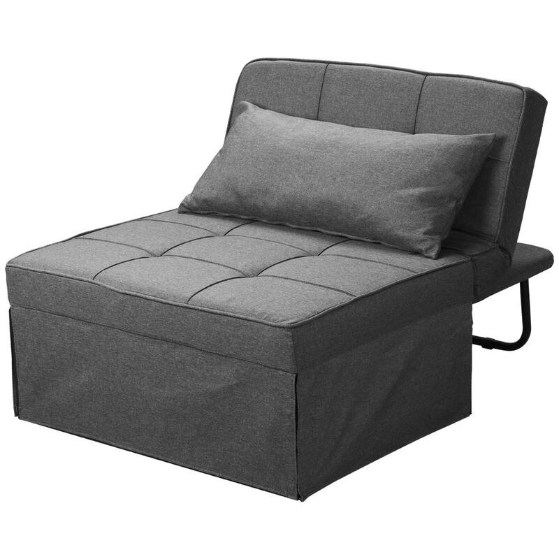 Ainfox Convertible Sofa Bed Sleeper Folding Ottoman Sofa Bed Couch