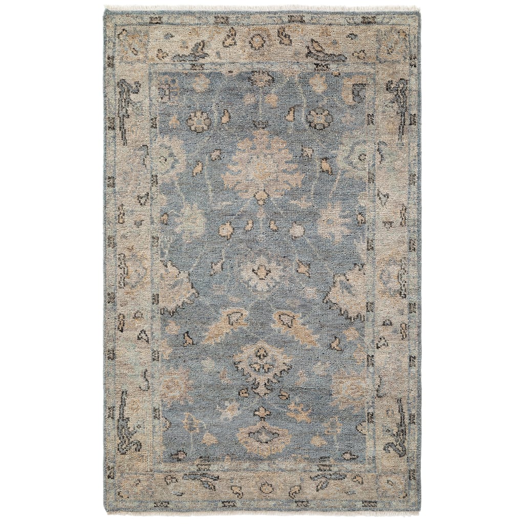 Terra by Obeetee Shirin Blue Rug