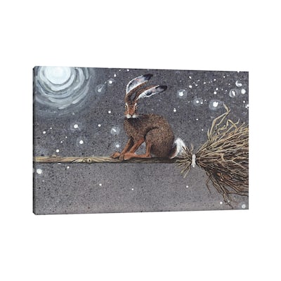 iCanvas "Flyaway Hare" by Maggie Vandewalle Canvas Print