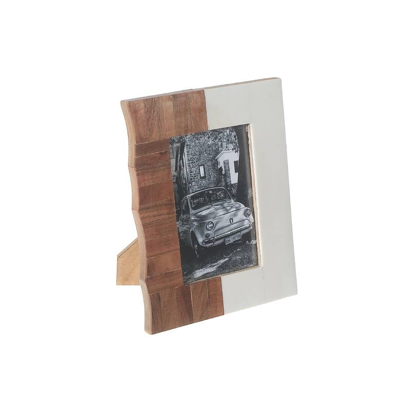 4X6 Wooden & Resin Inlay Photo Frame