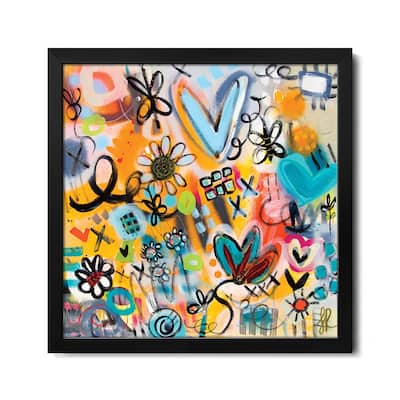 Immersed In Optimism Premium Framed Poster by Samantha Redfern