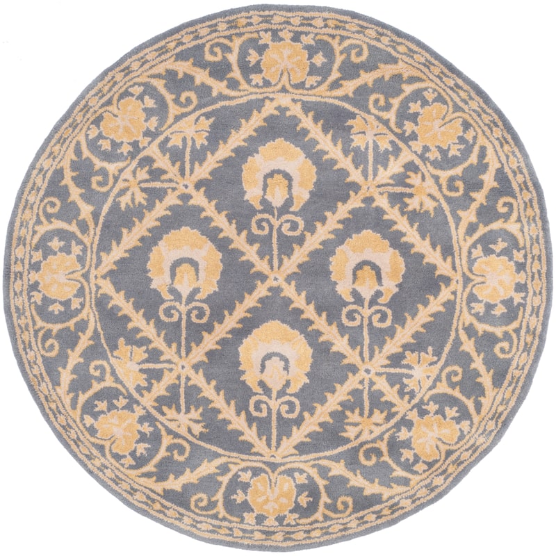 SAFAVIEH Handmade Bella Berit Modern Floral Wool Rug