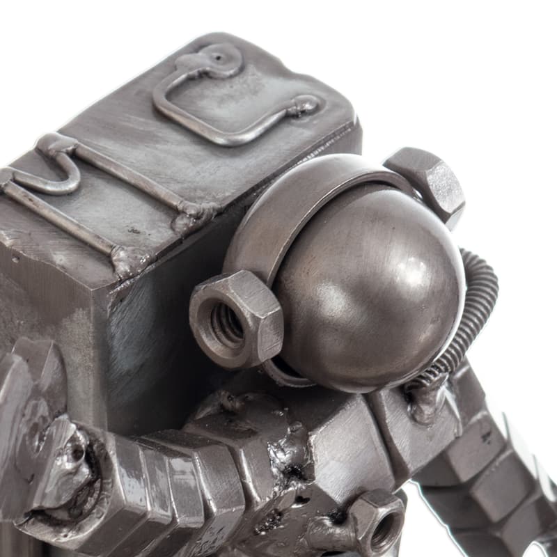 Novica Handmade Astronaut Recycled Metal Sculpture