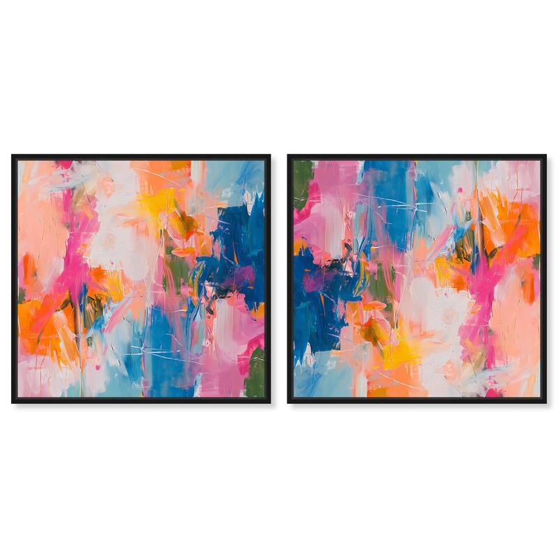The Poppy Field Canvas by Art Remedy - 15" x 10" - Gold