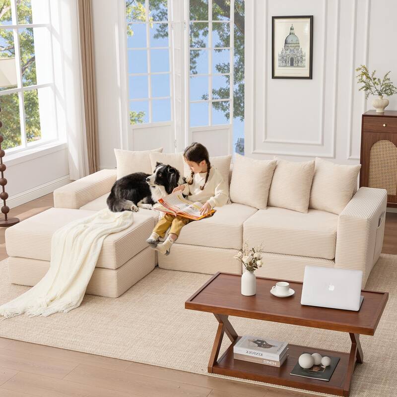 10-in-1 Convertible Sofa Sectional