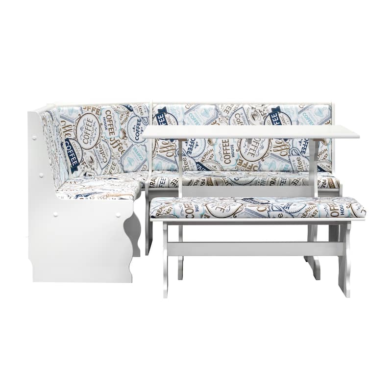 Hannah Breakfast Nook 3-piece Dining Set