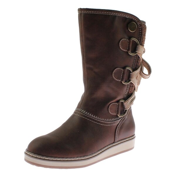 white mountain fur lined boots