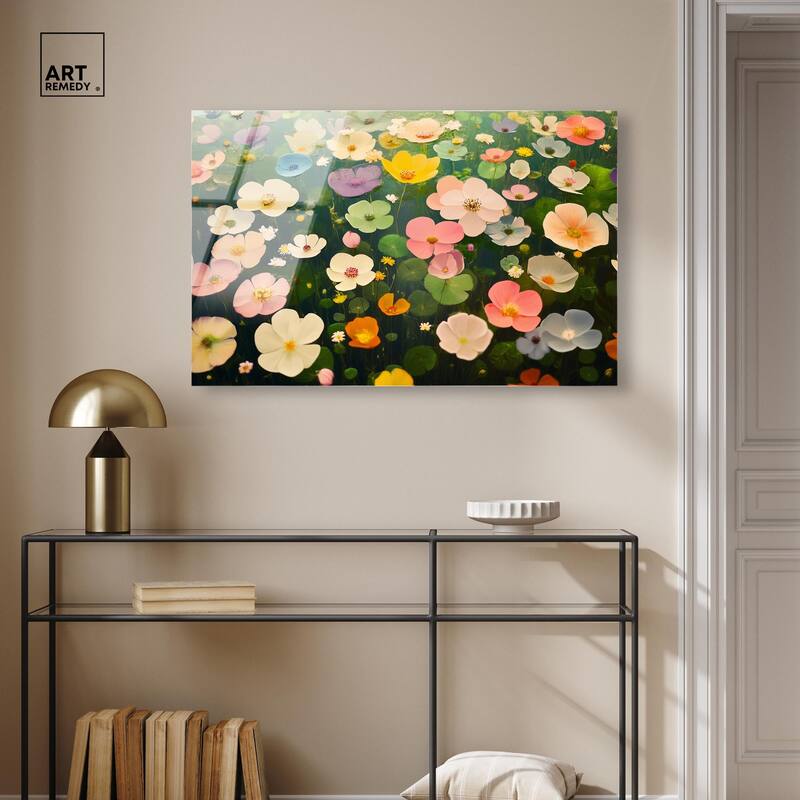 Meadow of Dreams Acrylic by Art Remedy, Ready to Hang
