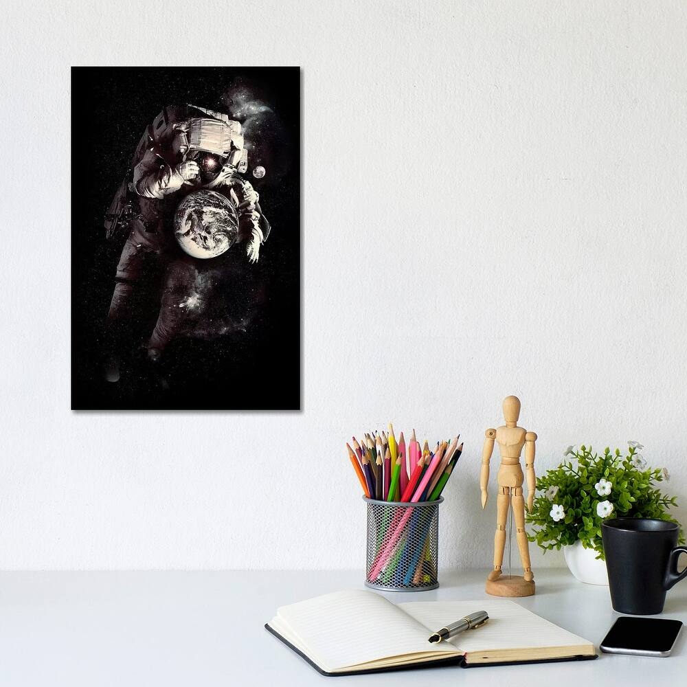 iCanvas "It's A Small World After All" by Nicebleed Canvas Print