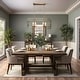 preview thumbnail 5 of 13, Dilley Modern 8-Light Gold Chandelier Island Lights for Dining Room - 31.9" L x 10.4" W x 16.7" H