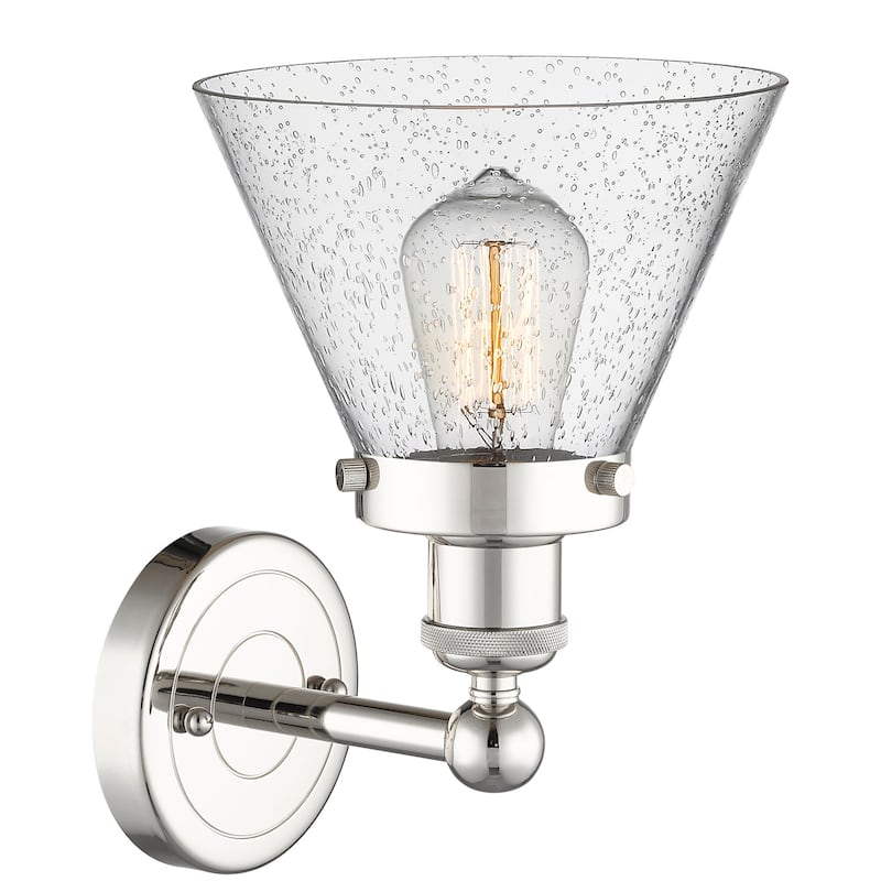 Innovations Lighting 616-1W-12-8 Cone Sconce Cone 12" Tall Wall Sconce
