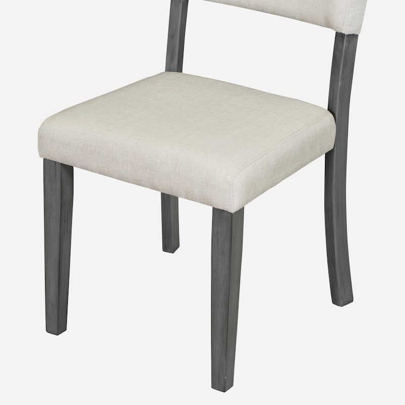 5-Piece Retro Round Dining Table Set