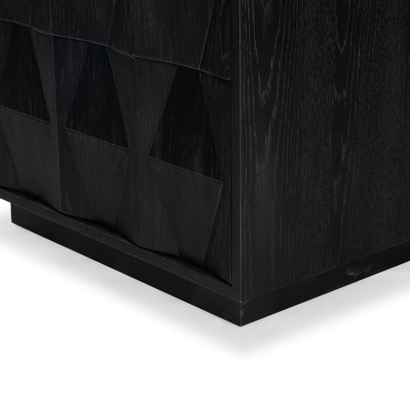 SAFAVIEH Couture Riabelle Wood 2 Drawer Nightstand
