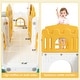 preview thumbnail 15 of 13, 8 in 1 Toddler Slide Indoor Slide Toddler Playset for Toddlers 1-3