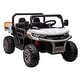 preview thumbnail 52 of 95, Electric 24V Ride-On Dump Truck for Kids, 2 Seater with Remote Control, Non-Slip Tires, and Storage Space