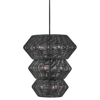 Hinkley Lighting 40388 Luca 10 Light 28" Wide Waterfall Chandelier