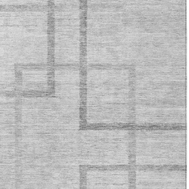 HomeRoots Geometric Transitional Rectangle Outdoor Rug
