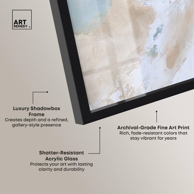Sandy Mirage Shadowbox by Art Remedy