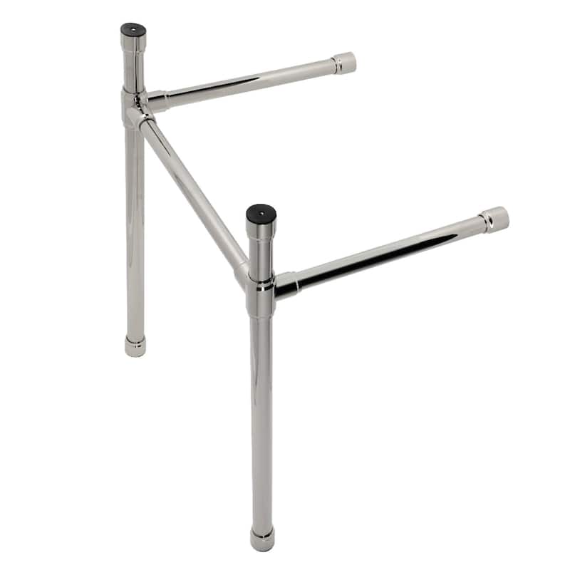 Kingston Brass Dreyfuss 22-5/16" Wide x 33-7/16" High Console Stand - Polished Nickel