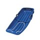 preview thumbnail 2 of 2, Classic Toboggan 34-Inch Snow Sled, Up To 2 Riders, Brakes, Kids 4 and Up, - 6.9 Height Blu