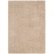 preview thumbnail 56 of 68, SAFAVIEH Handmade Venice Shag Djenka 3-inch Thick Rug 2' x 3' - Champagne - Rectangle