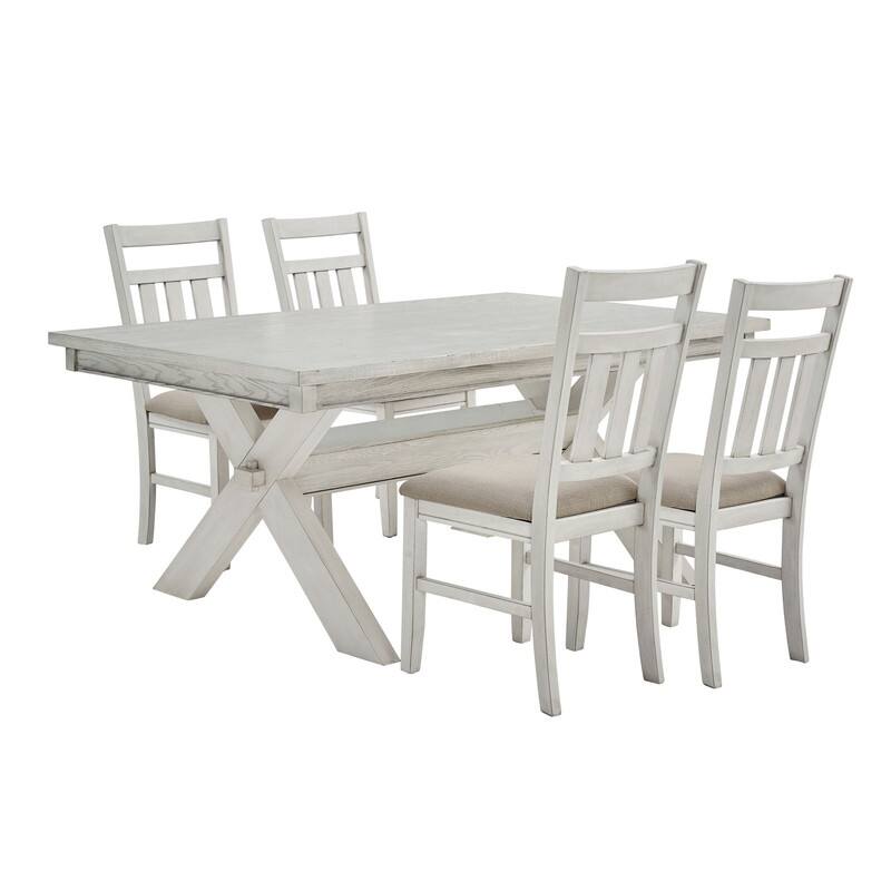 Chester 5-Piece Rustic Farmhouse Dining Set