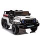 preview thumbnail 6 of 58, 24V Ride-On Truck for Kids, 6-Wheel Pickup, Remote Control, Music, Lights, Storage