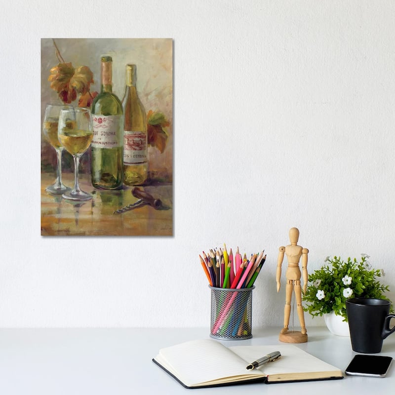 iCanvas "Opening The Wine II" by Danhui Nai Canvas Print - 12x8x0.75