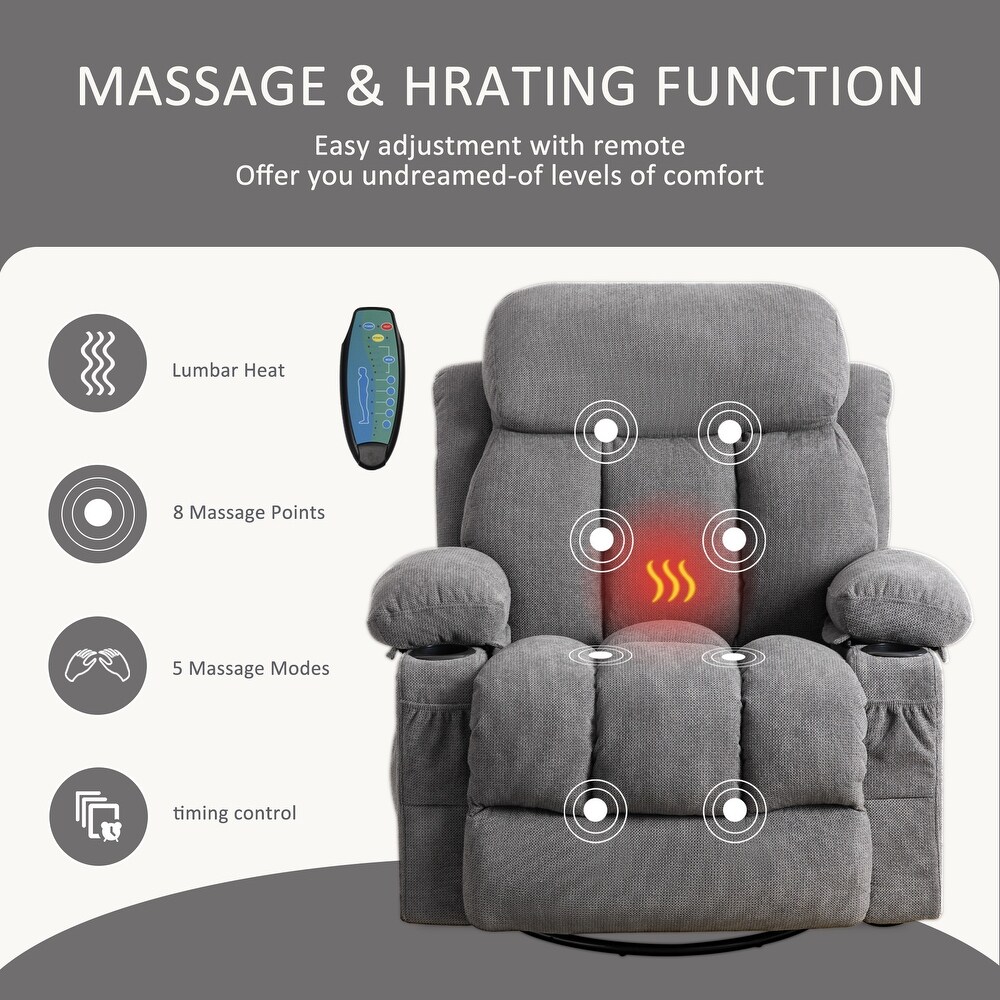 Carepeutic Backrest Bed Lounger with Heated Comfort Vibration