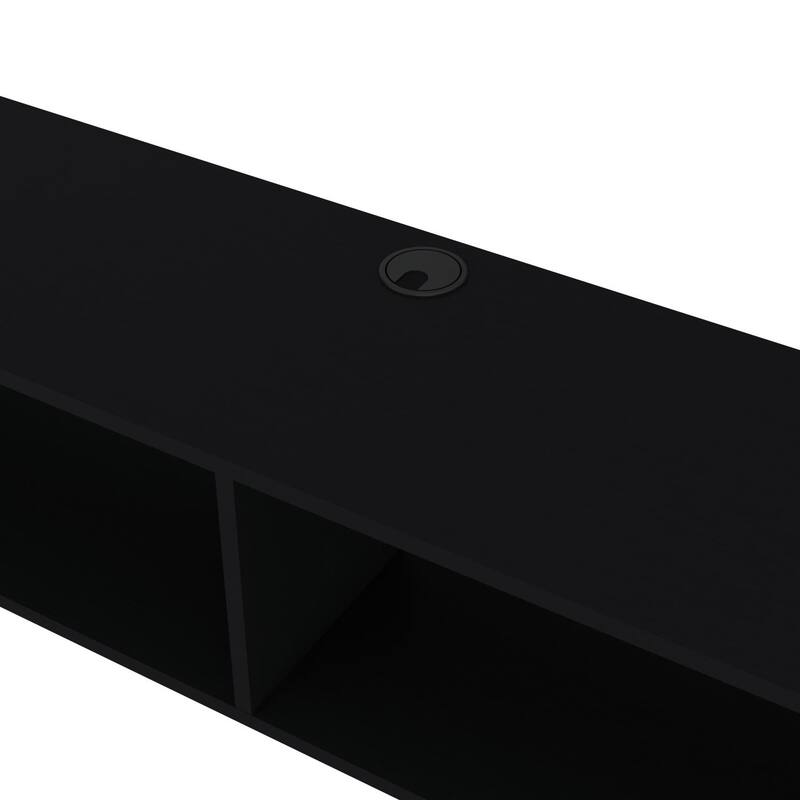 Sleek Floating TV Stand Moore, Finish with Cable Management for Living Room and Entertainment Spaces