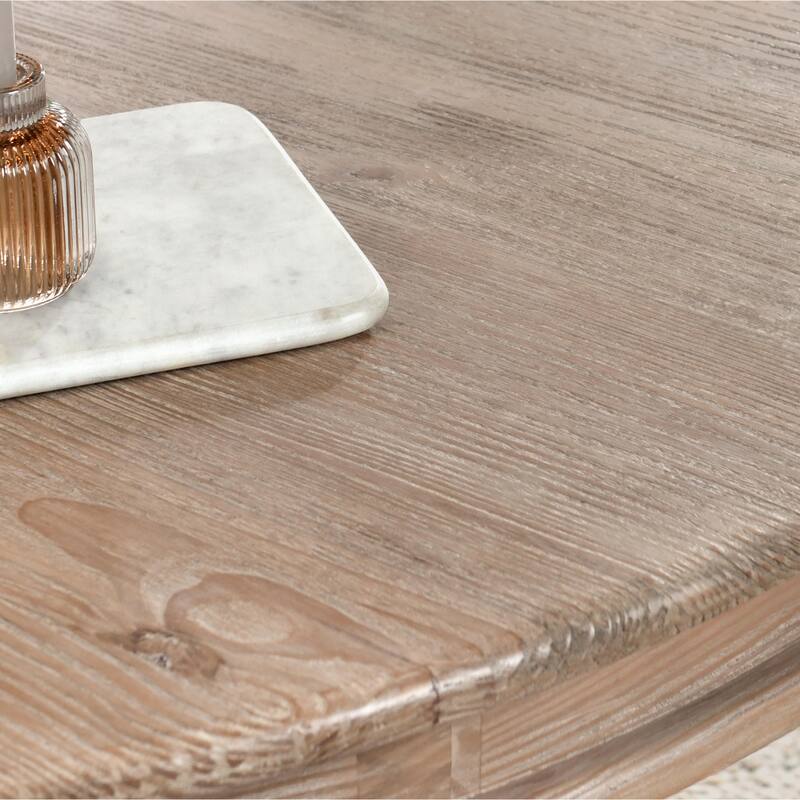 Beatriz Reclaimed Wood 60-inch Pedestal Dining Table by Kosas Home