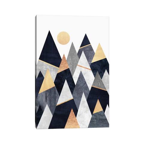 iCanvas "Fancy Mountains" by Elisabeth Fredriksson Canvas Print