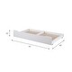 preview thumbnail 5 of 7, Loreen Oak& White Finish Twin Bed kids beds